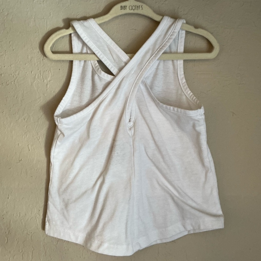 KIDS: Nike Tank Top in Yellow Letters - Picture 4 of 5